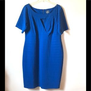 Like new navy blue bandage dress 👗